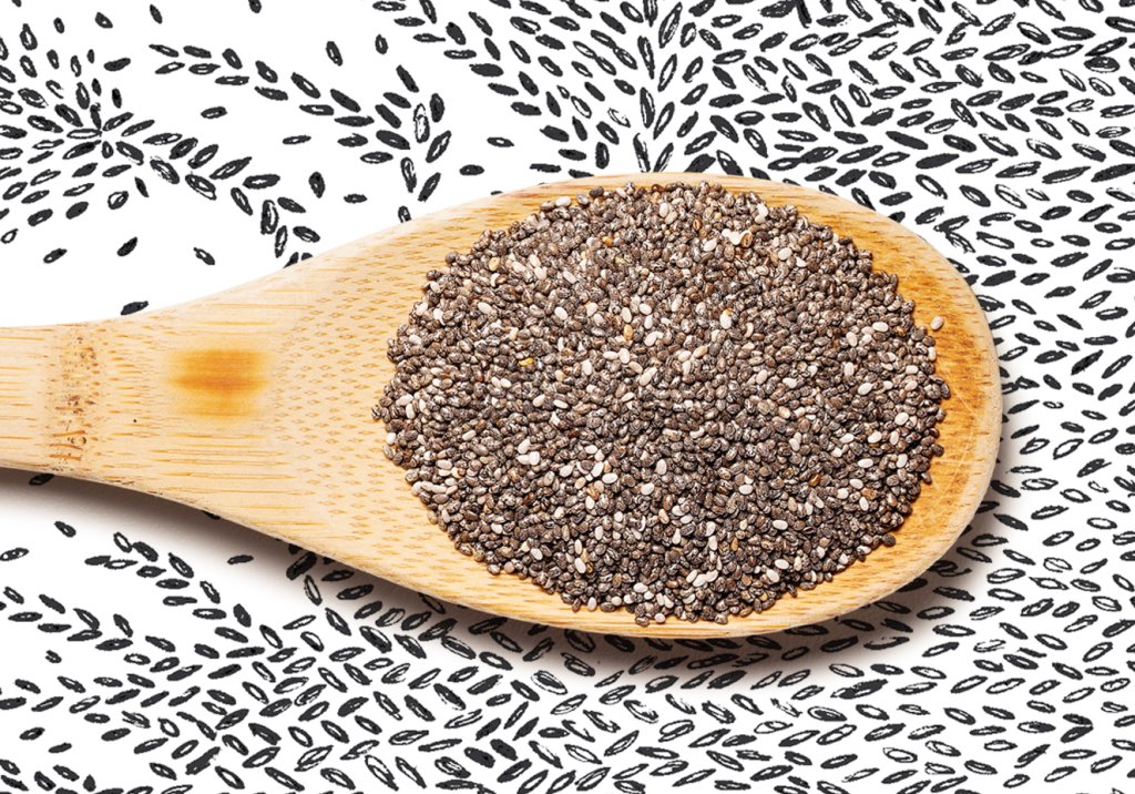 Chia, uma poderosa fonte de fibras