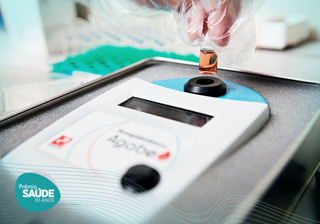 Teste rápido contra a anemia