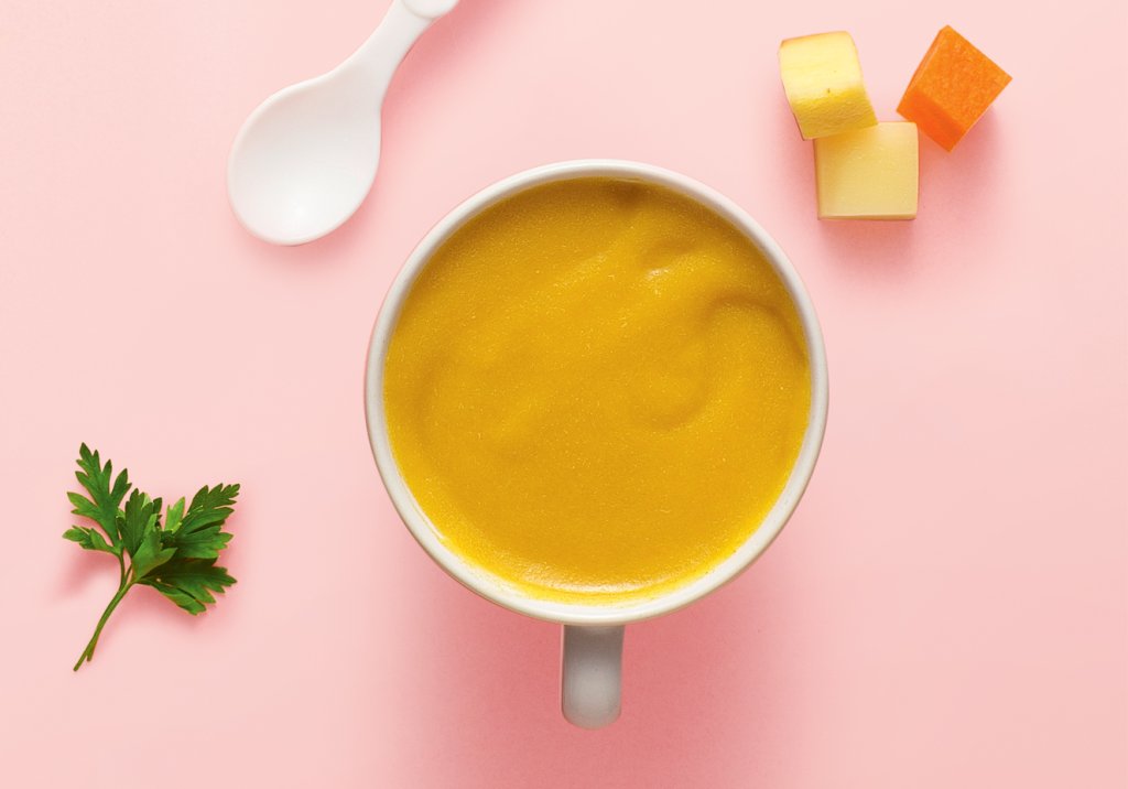 Aposte na papinha caseira