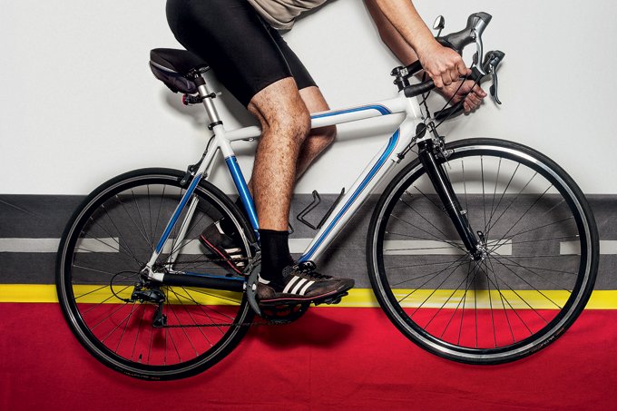 Andar de bicicleta protege o coração