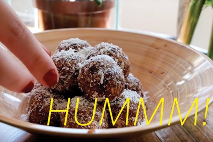 Um doce saudável à base de chufa (Bliss balls)