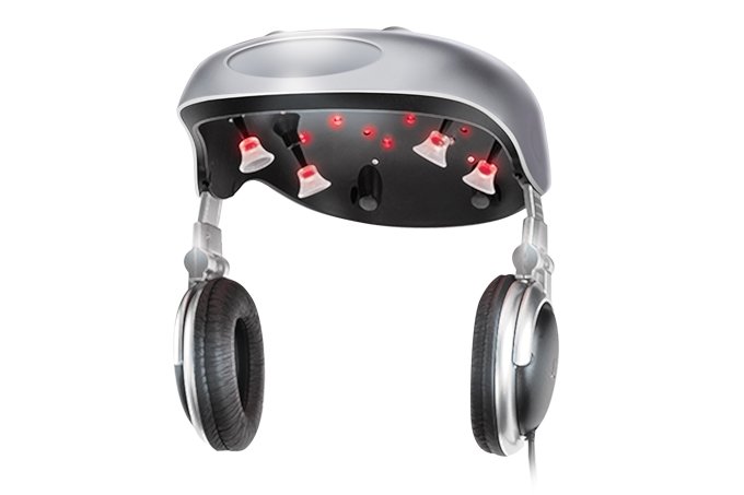 Um capacete anticalvície