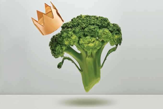 Vida longa ao brócolis