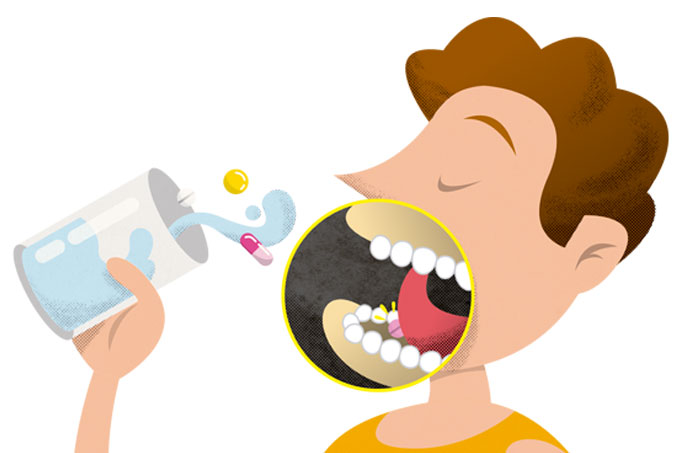 O caminho que os remédios percorrem dentro de você