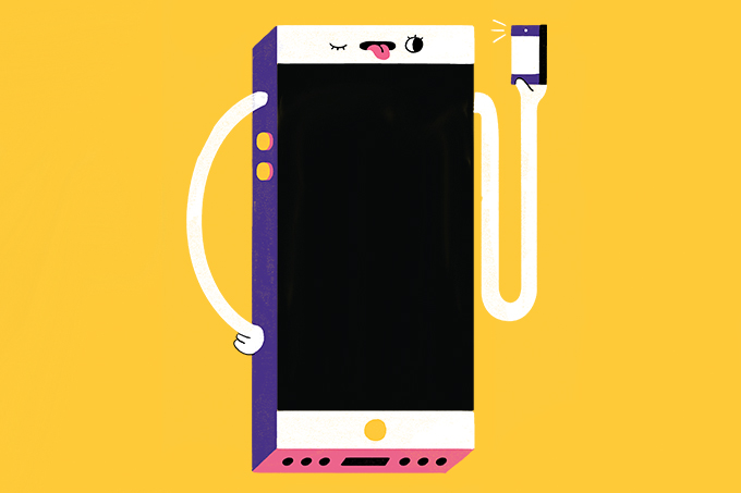 Coloque o celular em modo saúde