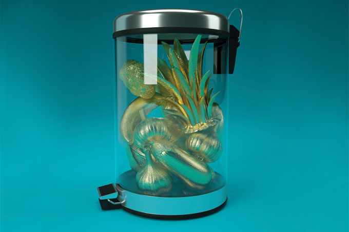 Manual saudável contra o desperdício de comida