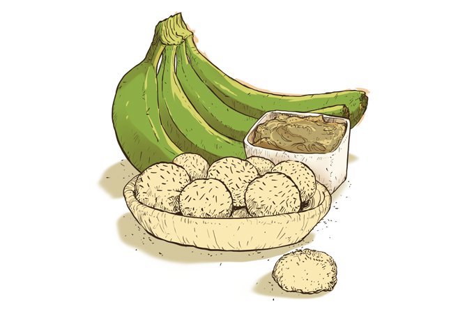 Receita de brigadeiro saudável com biomassa de banana verde