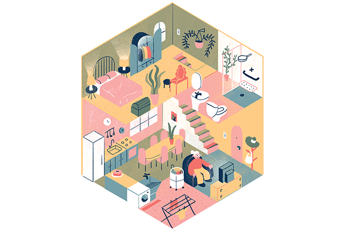 A importância de ajustar a casa das pessoas mais velhas