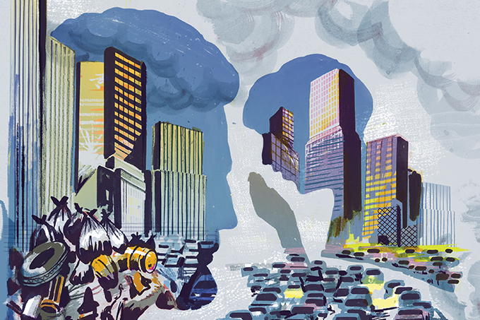 Os problemas de saúde que atingem as grandes cidades