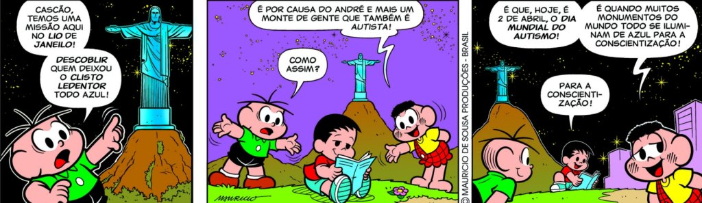 Tirinha de turma da mônica Tirinha de turma da mônica