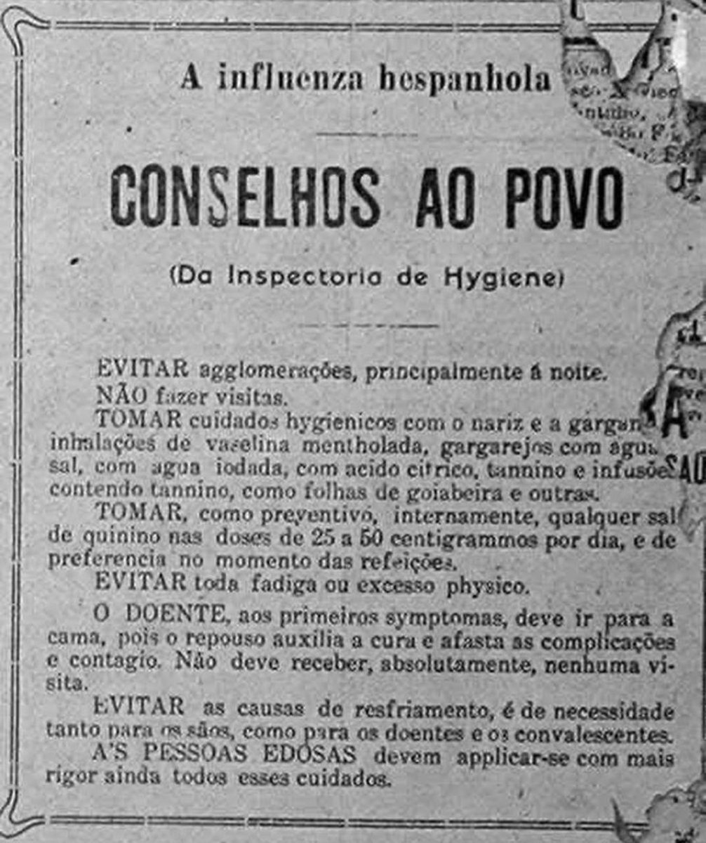 Conselhos ao povo da inspetoria de higiene Conselhos ao povo da inspetoria de higiene