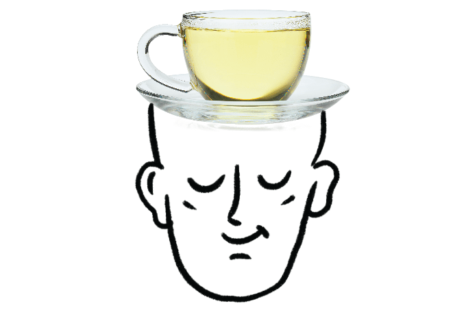 Chá-verde contra o AVC