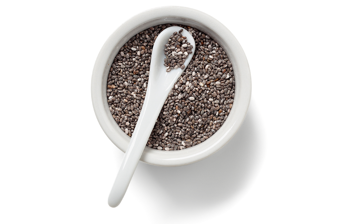 Chia reduz gordura do hambúrguer de frango