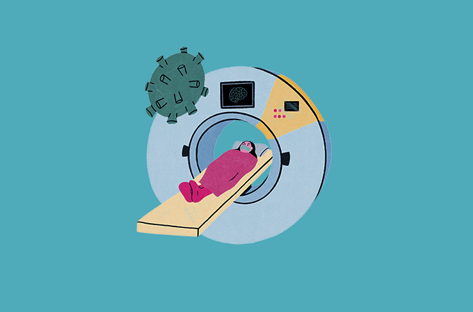 tomografia computadorizada ilustração de tomografia computadorizada