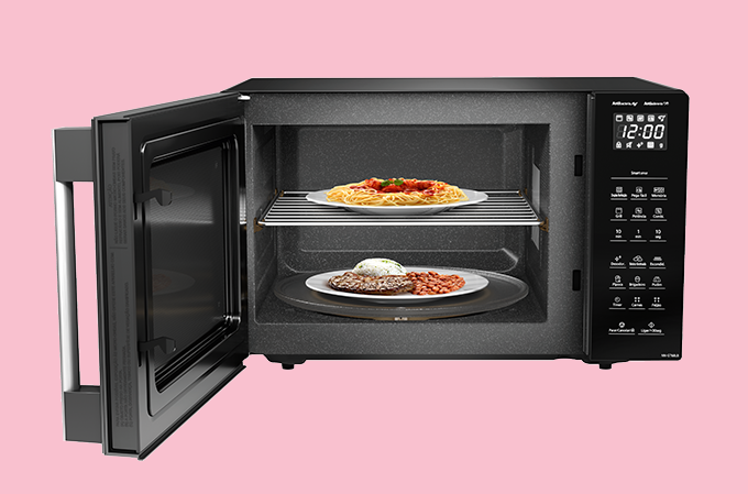 Um micro-ondas focado nas famílias