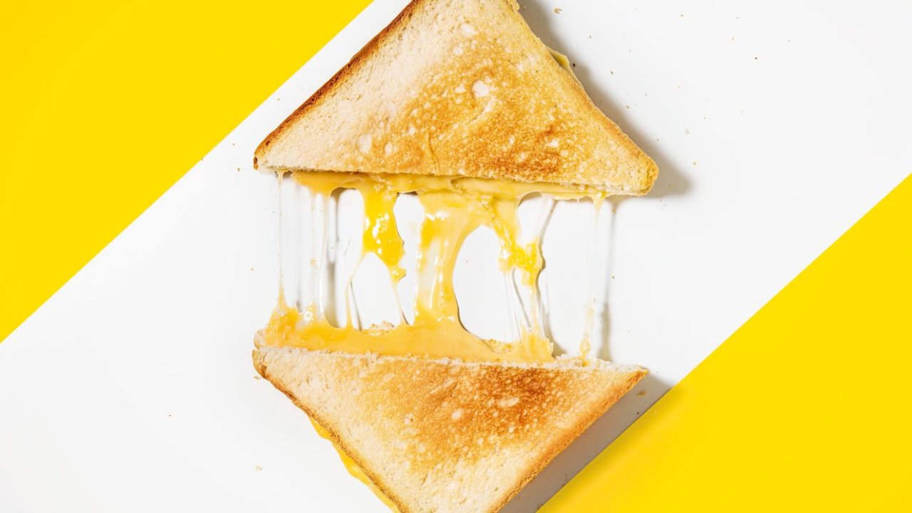 Foto de pão com queijo