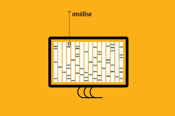 ilustração de tela de computador