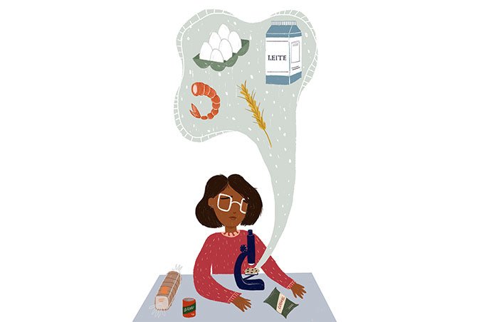 alergia alimentar