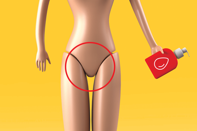 A região íntima precisa de hidratação?