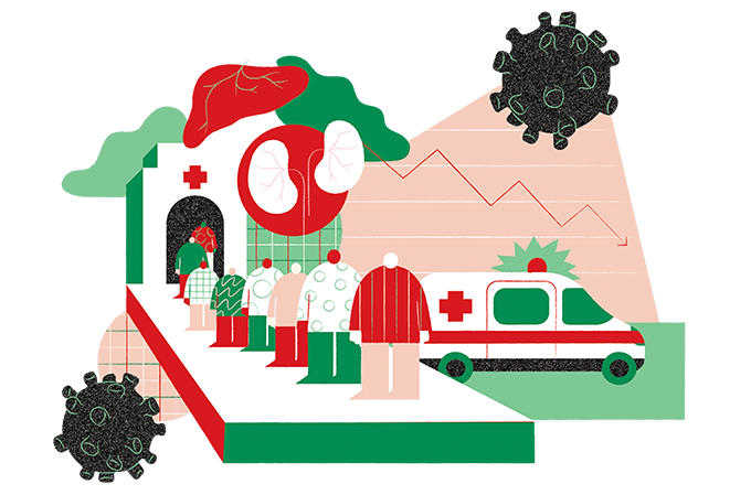 Memórias de uma pandemia do leito de um hospital