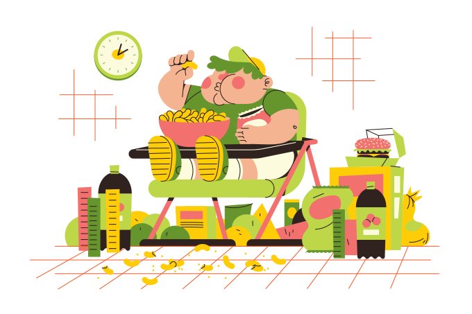 Mas qual o problema de comer uma besteirinha de vez em quando?