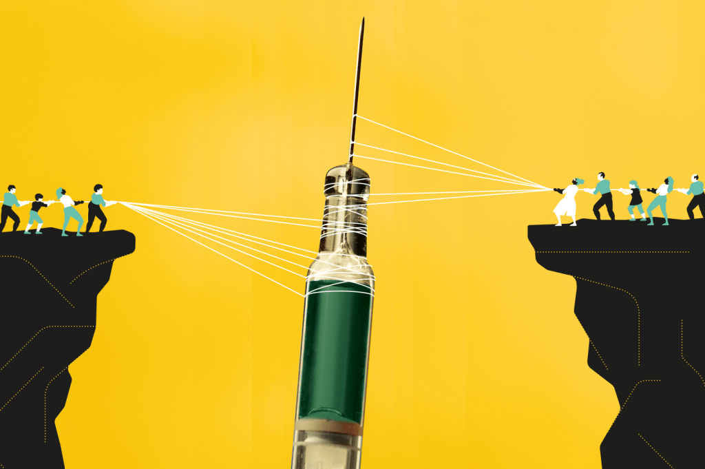 A batalha pela vacinação