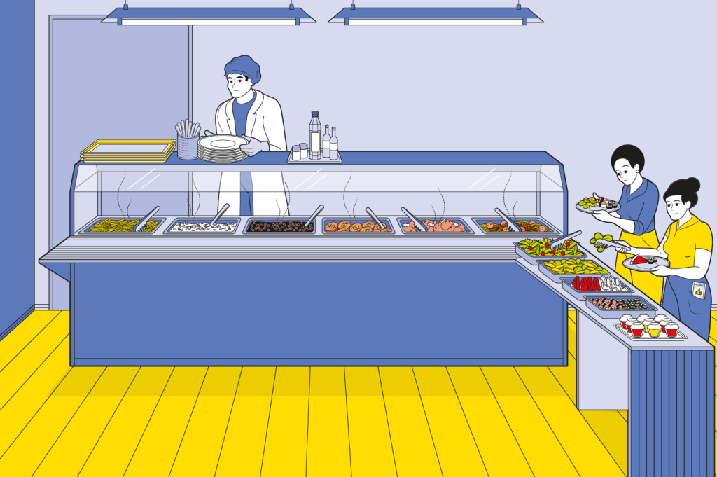 Como escolher o melhor restaurante self-service