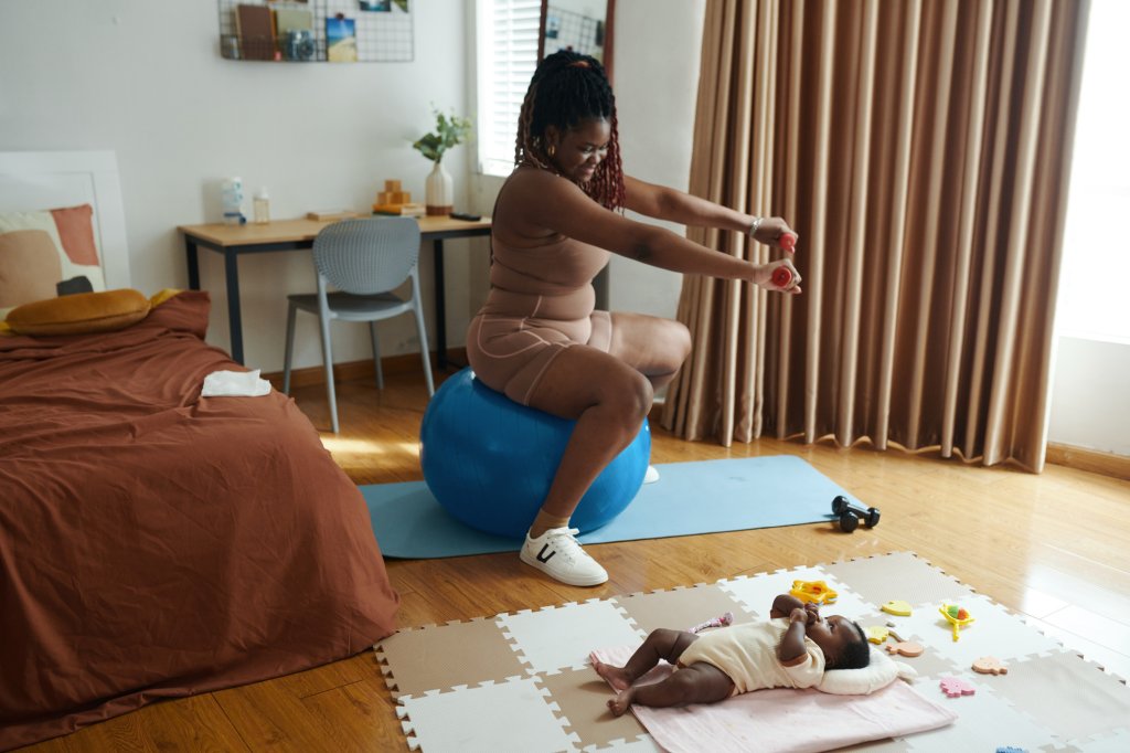 Exercício depois do parto: duas horas por semana já fazem diferença