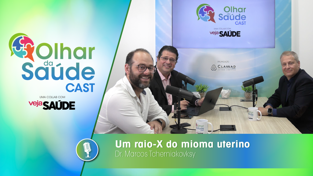 Um raio-x do mioma uterino