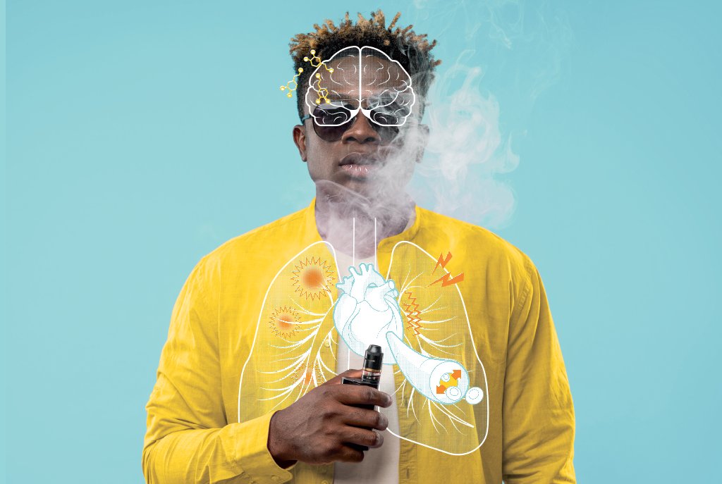 Fumar vape faz menos mal? Entenda o efeito dos “pods” no organismo