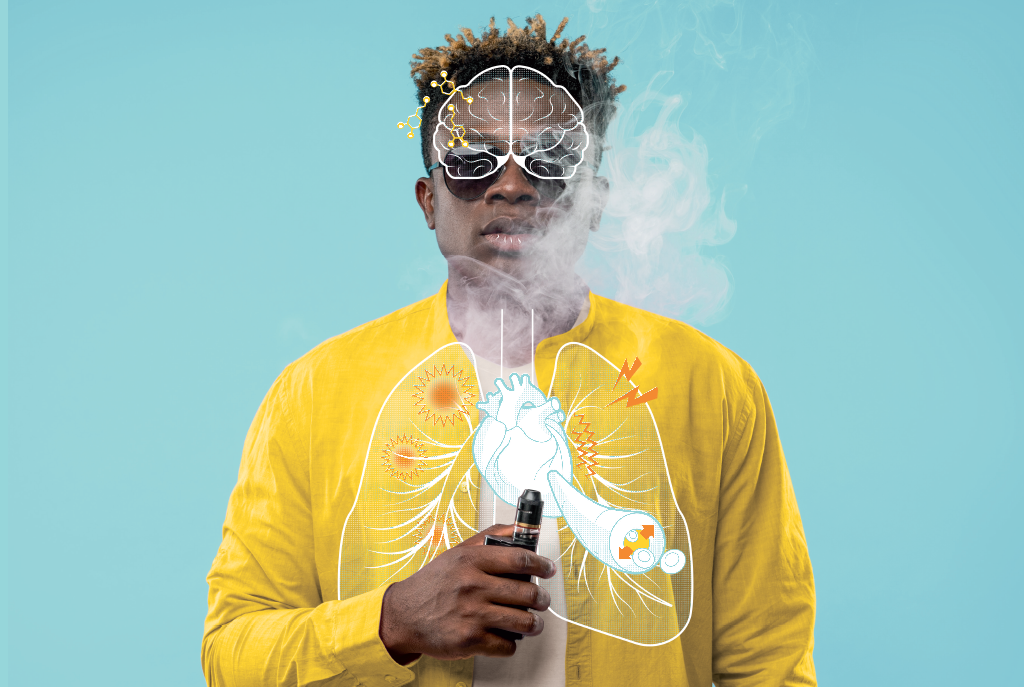 Fumar vape faz menos mal? Entenda o efeito dos “pods” no organismo