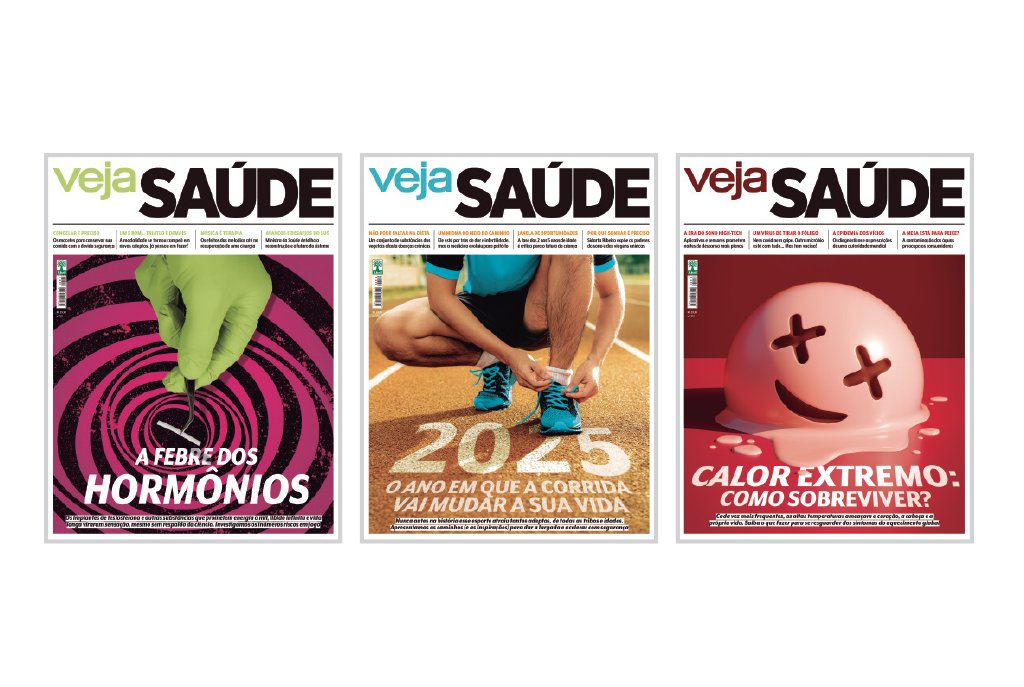 Capas da veja sa&uacute;de (algumas)