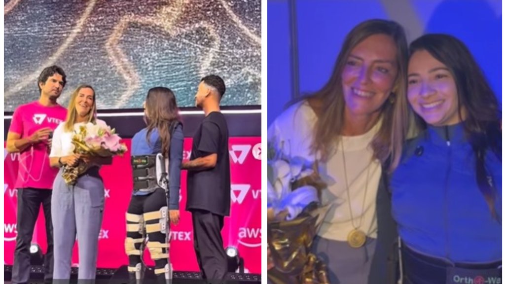 Laís Souza fica de pé em homenagem à Tatiana Sampaio, mas não por causa da polilaminina; entenda
