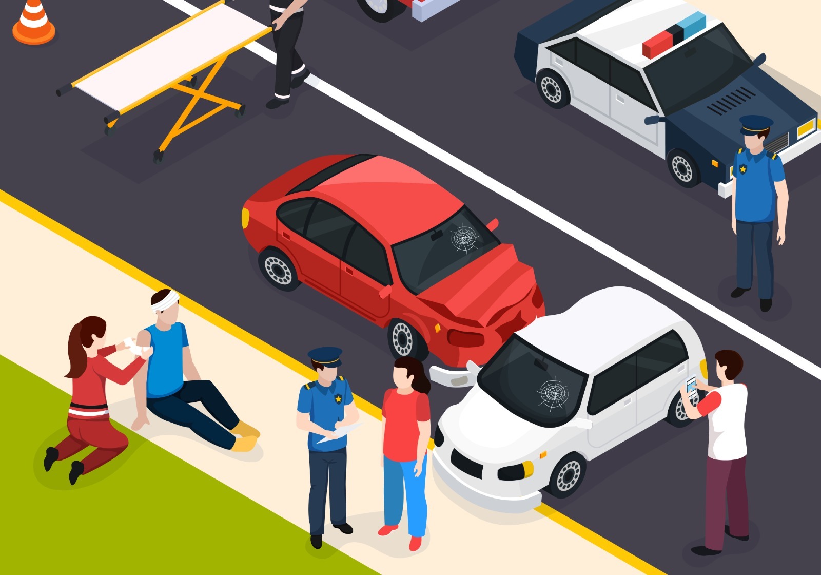 acidente-de-trânsito-desenho-carros