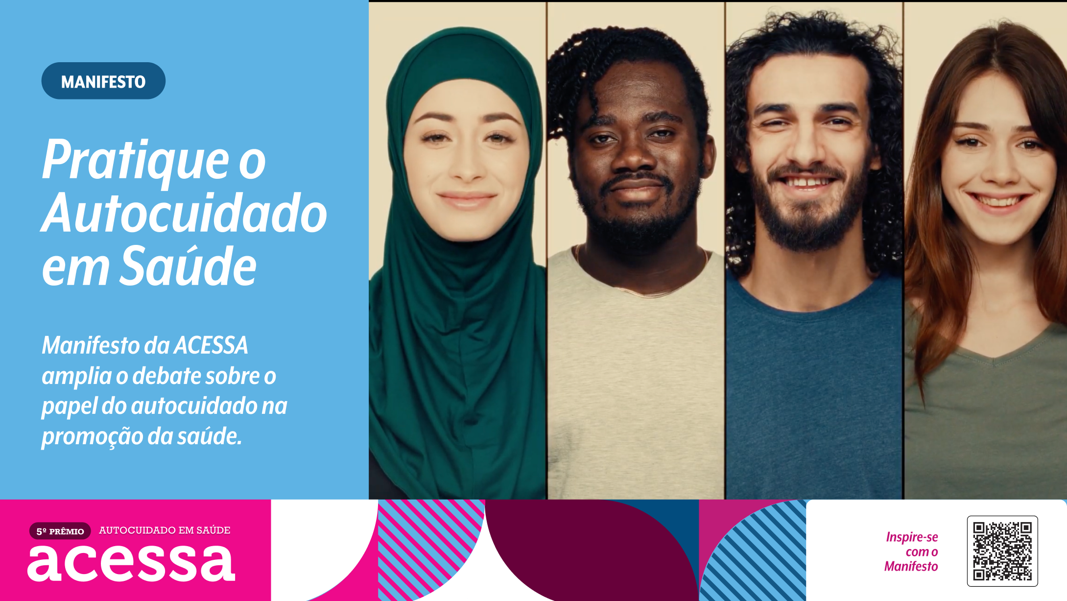 ACESSA lança manifesto “Pratique o Autocuidado em Saúde”